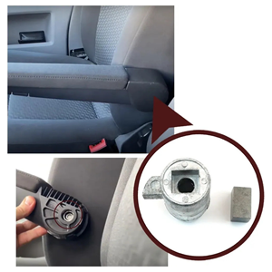7H0881081 บูชปรับที่วางแขนด้านซ้ายสำหรับ <span class=keywords><strong>VW</strong></span> Transporter <span class=keywords><strong>T5</strong></span> T6 Caravelle Multivan <span class=keywords><strong>California</strong></span> - Product Image 3