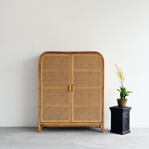 El precio más barato al por mayor, armario de ratán, muebles interiores para sala de estar, armarios de 2 puertas hechos a mano naturales - Product Image 4