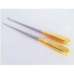 Curetas de hueso Spratt Brun ortopédicas quirúrgicas con acabado de acero pulido Curetas de hueso Spratt Brun de alta precisión - Product Image 4