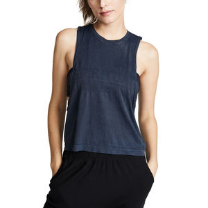 Camiseta sin Mangas de Punto para Mujer, Estilo Dulce y Corto, Diseño de Primera Calidad, MOQ Bajo, Servicios OEM, Venta Directa de Fábrica, Venta al por Mayor - Product Image 3