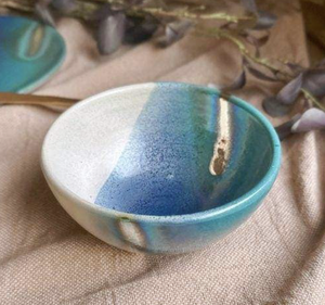 Decoración Moderna para el Hogar, Decoración de Mesa de Lujo, Tazón de Resina Hecho a Mano para Servir Ensaladas y Frutas, Modelo en Forma de Corazón, Multicolor, Logotipo Personalizado - Product Image 1