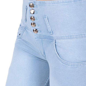 Pantalones Vaqueros de Mezclilla Elásticos 3D de Cintura Alta para Mujer, Pantalones de Moda Casual Más Vendidos - Product Image 4