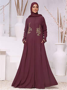 Abayas pour femmes, abaya ouverte, dernier design, tissu doux, qualité supérieure, confortable, longue tenue modeste pour femmes - Product Image 5