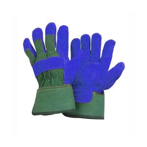 Custom Logo Cow Split Leather Working <b>Gloves</b> Working Canadian Rigger <b>Gloves</b> Leather <b>Gloves</b> From Pakistan - Product Image 3