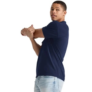 Camisetas de Manga Corta con Cuello Redondo para Hombre, 100% Algodón, con Logotipo Personalizado, Transpirables, Cómodas, de Corte Holgado y Secado Rápido - Product Image 4