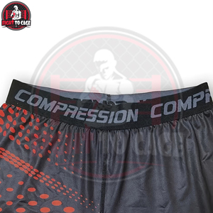 Conjunto de 2 Piezas de Rashguard Estampado de Spandex/Nylon para Hombre - Ropa Deportiva de Secado Rápido para Entrenamiento de MMA, BJJ y Gimnasio - Product Image 3