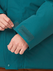 Veste polaire isolée robuste pour hommes avec capuche chaude légère et imperméable pour temps froid - Product Image 5