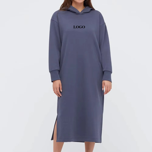 Modest <b>Hoodie</b> For <b>Women</b> Custom Logo Regular Fit Islamic <b>Hoodie</b> Comfortable Turtleneck <b>Zipper</b>-Up Short Hoodies For Woman - Product Image 5