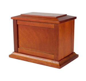Urnas de cremación de madera modernas de Venta caliente, urnas decorativas para entierro funerario hechas a mano para hombre y mujer a bajo precio - Product Image 3