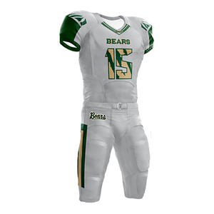 Uniforme de Fútbol Americano de Manga Corta con Estampado por Sublimación Personalizado, Nuevo y Más Vendido, para Hombre, Ropa de Equipo, Venta al por Mayor - Product Image 1