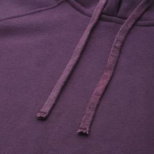 Haute qualité personnalisé dames sweats à capuche mince à la mode couleur différente meilleur femmes lavage à l'acide tissé sweat Badge décoration - Product Image 5