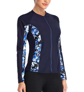 Custom 2024 Logo High Quality Plain Jiu Jitsu Fitness <b>Swim</b> <b>Shirts</b> Printed Long Sleeve Mma For Men Bjj Rashguard Rash Guar - Product Image 4