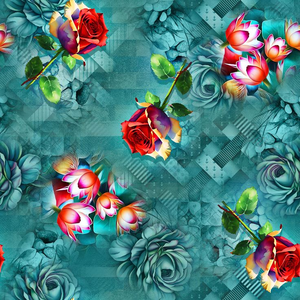 ผ้าโพลีเอสเตอร์พิมพ์ลายดิจิตอลกำหนดเองสำหรับชุดเสื้อผ้าสิ่งทอใช้ในบ้านวัสดุน้ำหนักเบาขายส่ง - Product Image 2