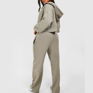 Nuevo conjunto de chándal de gran tamaño para mujer, chándal transpirable de secado rápido, sudadera informal de invierno para mujer con pantalones de chándal - Product Image 6