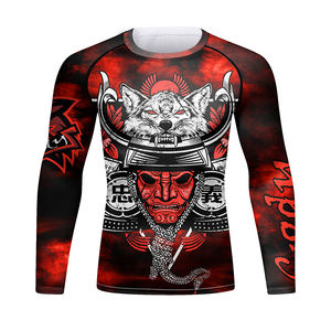 Rashguard de Jiu-Jitsu Brésilien pour Hommes - Vêtement d'entraînement respirant, à séchage rapide, écologique avec logo et couleur personnalisables - Product Image 3