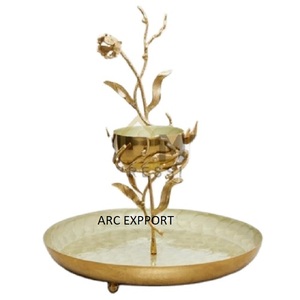 Highest Quality Metal Decorative Planters Marvelous Design Tableware Cupcake Sweet Serving Stand Holder for Wedding Party Use - Product Image 2