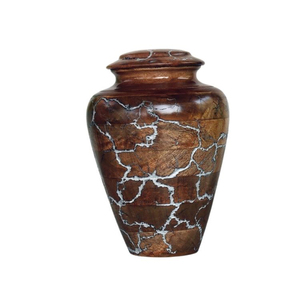 Urna de madera de palisandro hecha a mano para cenizas humanas y de mascotas, para cremación y decoración del hogar. - Product Image 1