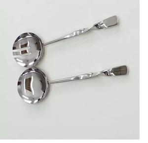 304 Grade Handcrafted New Cutlery Set With Brass Handle New Metal Flatware Set New Latest Cutlery Set in Wholesale Price - Product Image 4