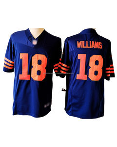 Maillot de football américain respirant pour hommes, imprimé par sublimation, pour adultes, 100% polyester, prêt à être expédié, maillot cousu de qualité supérieure - Product Image 4