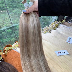 ราคาขายส่ง คุณภาพสูง ผมต่อเวียดนามแบบตรง 100 กรัม ซุปเปอร์ดับเบิ้ลดรอน 30 นิ้ว แบบเป็นมัด ซุปเปอร์ดับเบิ้ลดรอน - Product Image 4