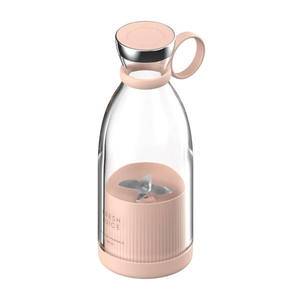 Bouteille mixeur Myrva 0,3-0,5L, mixeur manuel pour smoothies, récipient en verre, anti-fuite, usage domestique - Product Image 4