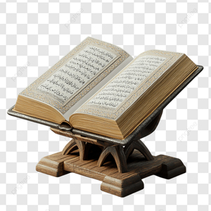 Soporte de libro sagrado de madera de alta calidad con tamaño y diseños personalizados en color negro Soporte de libro plegable Regalo de Ramadán - Product Image 6