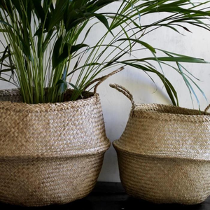 Panier en jonc de mer pour la décoration de la maison, produit pour bébé, vente en gros, collection - Product Image 6