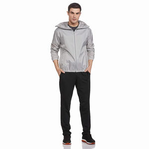 Chaquetas Impermeables Personalizadas Color Gris con Cremallera y Capucha Reflectantes, Plegables, Cómodas, Cortavientos - Product Image 3