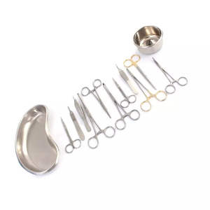 Ensemble d'instruments microchirurgicaux de qualité supérieure pour la chirurgie de la main et de l'œil, outils manuels en acier inoxydable, certifiés MOL - Product Image 2