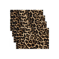 Haute qualité 100% coton lin impression personnalisée napperons de fête de mariage fantaisie exportateur indien