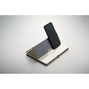 Quaderno Promozionale A5 Sostenibile Strata Verde ed Ecologico - Product Image 1