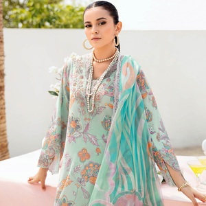 Clearance Sale Pakistani Party Dress Original Indian <b>Kurta</b> Set for <b>Women</b> Pakistani Salwar Kameez Readymade Dress by Ramsha - Product Image 5
