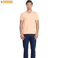 SAMAVIA Chemise à manches longues pour homme en bambou imprimé, tissu jersey écologique, logo personnalisé, respirant, séchage rapide, décontracté, coupe classique