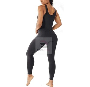 Body et combinaison de sport respirant à logo personnalisé pour femmes Design de yoga une pièce - Product Image 6