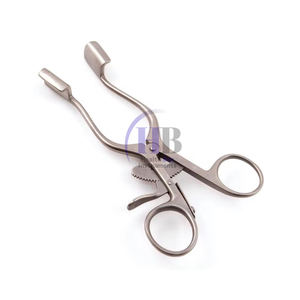 Weitlaner Manual Hojas Sólidas 18mm Profundidad 13cm Retractor Quirúrgico de Retención Automática Instrumento Acero Inoxidable - Product Image 6