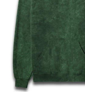 Sudadera con capucha de pasamontañas con cremallera Vintage Estampado de moda Sombrero doble Diseño resistente al frío Sudaderas con capucha de lavado ácido básicos, sudaderas con capucha mezcladas de algodón - Product Image 3