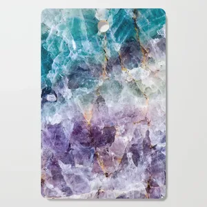 Planche à découper en bambou éco-stylée avec design imprimé en émail océanique Bloc à découper de cuisine à usage quotidien durable - Product Image 6