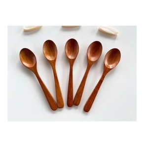 High Quality Personalized Natural <b>Wooden</b> <b>Spoon</b> Set for Gifting Branding or Restaurant Use Available for Affordable - Product Image 1