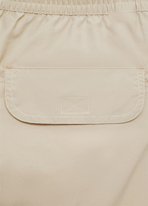 Short de bain d'été à logo personnalisé, vêtements de plage de couleur unie, mode vente en gros 100% polyester, short de bain pour hommes à séchage rapide - Product Image 5