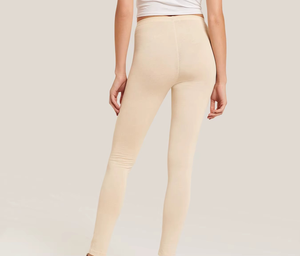 Leggings de Cintura Alta para Mujer, Color Liso, Elásticos, para Yoga, Fitness, Venta al Por Mayor - Product Image 2