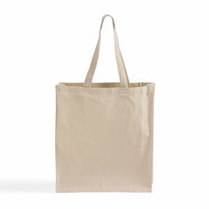 Sac fourre-tout en toile écologique à ouverture supérieure, personnalisable avec logo imprimé, pour le quotidien, les courses, les fêtes, la gym, la marche, pour hommes et femmes - Product Image 1