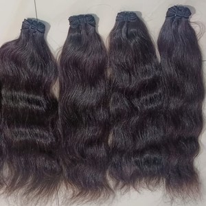 Extensions de cheveux humains Remy vierges indiennes I-Tip personnalisées de qualité supérieure Double trame toutes les couleurs légères Yaki Fumi Wave Body Wave - Product Image 5