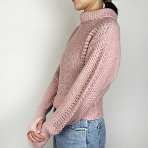 Tricots à manches longues 2025 pull tricoté col rond respirant Offres Spéciales nouveau Design pull de Style haut pour femmes - Product Image 6