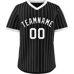 Maillot de baseball en maille écologique, impression par sublimation, tissu à séchage rapide évacuant l'humidité, vêtements d'équipe en usine, OEM - Product Image 6
