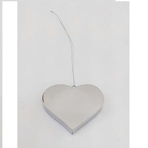 Recién Llegado, Espejo Decorativo Navideño de Acero Inoxidable de Alta Calidad, Elegante, con Forma de Corazón, para Fiestas de Año Nuevo, Pulido Espejo. - Product Image 1