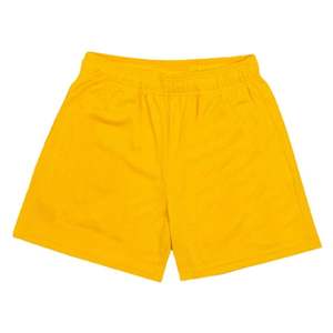 กางเกงขาสั้นเอวยางยืดสำหรับผู้ชายกางเกงขาสั้นทรงหลวมแบบเรียบง่ายมีกระเป๋า - Product Image 4