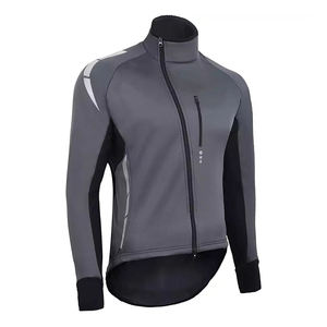 เสื้อแจ็คเก็ตปั่นจักรยานสำหรับผู้ชายรุ่นใหม่ปี 2025 เสื้อแจ็คเก็ตวิ่งกันหนาวแบบกันลม ระบายอากาศได้ดี สะท้อนแสง ผ้า softshell - Product Image 2