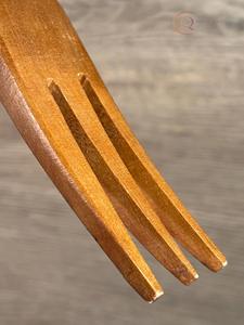 Juego de Cubiertos de Madera con Acabado Natural, Ligeros, Resistentes y Reutilizables - Product Image 6