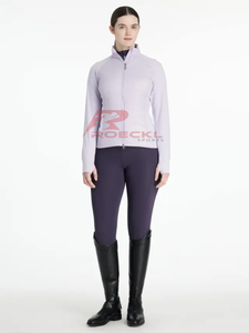 เสื้อแจ็กเก็ตขี่ม้าของผู้หญิงผ้าแห้งเร็วเนื้อนุ่มทนทานใส่ได้พอดีกับความชื้นมีสไตล์ - Product Image 3