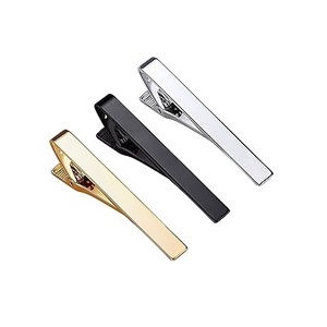 Haute qualité métal acier inoxydable grands hommes or hommes blanc Logo personnalisé mode boutons de manchette cravates barres épingles à <span class=keywords><strong>cravate</strong></span> pinces à <span class=keywords><strong>cravate</strong></span> - Product Image 1